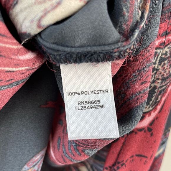Tilden Sleeveless Button Down Top Size M EUC - Picture 6 of 6